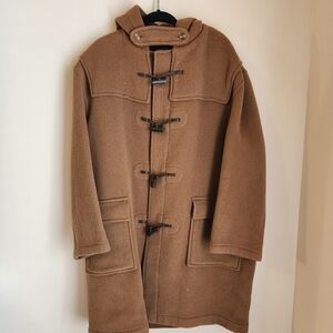 *sold* Vintage Brooks Brothers English Wool Duffle Coat Size XL